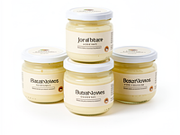 Butter (for greasing jars)