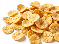 Płatki kukurydziane lub chrupki zbożowe