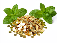 Optional: edible gold flakes or mint leaves