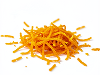 Skórka pomarańczowa (zest) do dekoracji — opcjonalnie