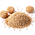 Barley pearls for coating