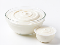 Natural plant-based yogurt (soy) - optional