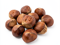 Roasted chestnut pieces