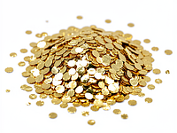 Edible gold flakes