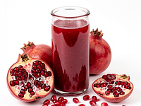 Freshly squeezed pomegranate juice