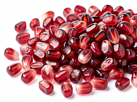 Pomegranate seeds for decoration