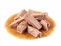Tuna in its own juice (drained)