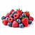 Frozen mixed fruits (raspberries, strawberries, blueberries)
