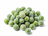 Zielony groszek mrożony