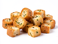 Garlic croutons