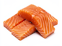 Raw salmon