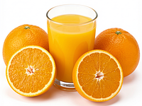 Fresh orange juice