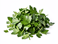 Posiekana natka pietruszki