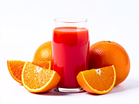 Sok z czerwonej pomarańczy (blood orange)