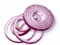 Red onion (thin feathers)