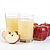 Clear apple juice