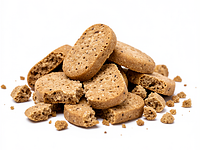 Whole grain biscuits (crumbled)