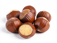 Cooked, peeled chestnuts