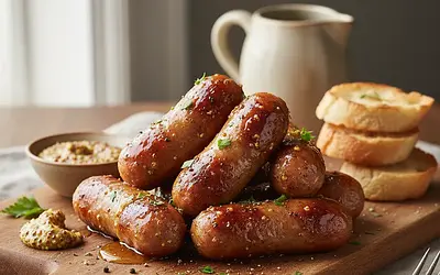 Musztardowe mini kiełbaski