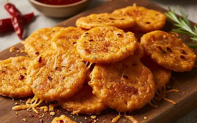 Pikantne krakersy z serem