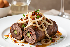 Beef Zrazy with Onion (Easter Classic with a Twist)