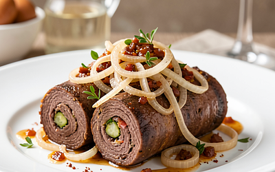 Beef Zrazy with Onion (Easter Classic with a Twist)