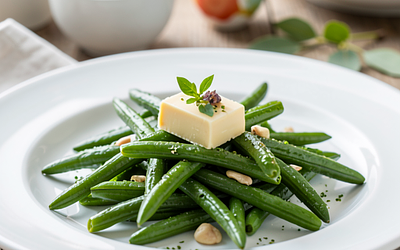 Green beans with butter (Easter side dish)