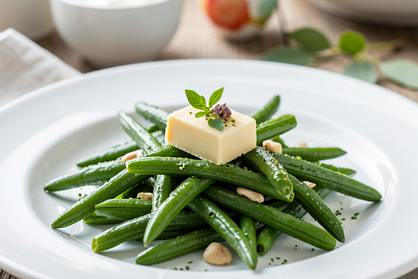 Fasolka szparagowa z masłem (wielkanocny dodatek)