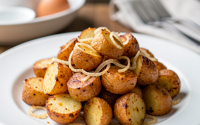 Easter Fried Potatoes with Onions (Crispy)