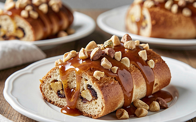 Caramel Nut Mazurek