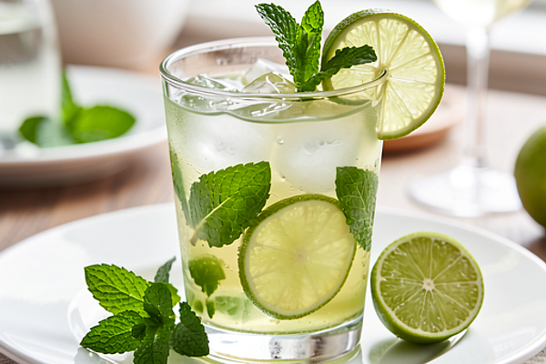 Mojito z limonką i miętą (wersja wielkanocna)