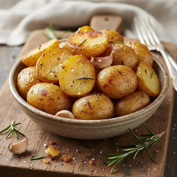 Pieczone ziemniaki z rozmarynem