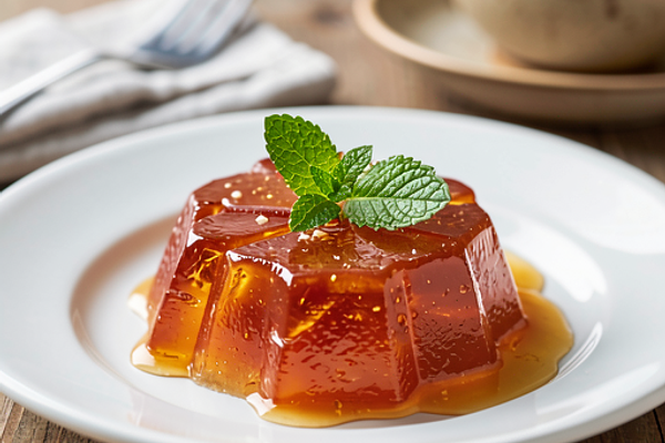 Galaretki rabarbarowo-szczawiowe z nutą miodu