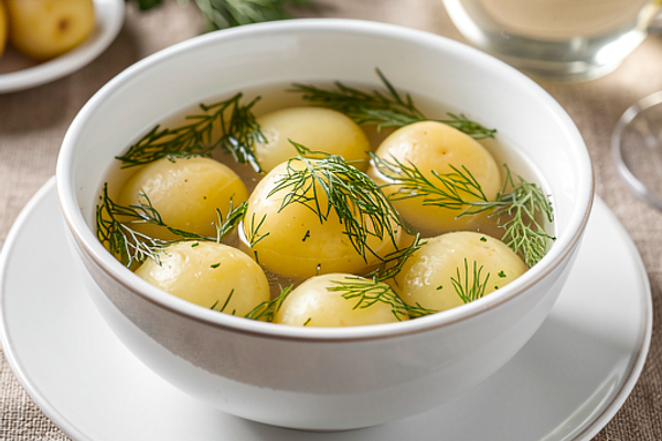 Zupa koperkowa z młodymi ziemniakami