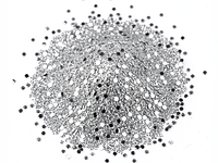 Jadalny brokat srebrny