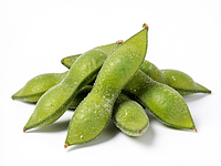 Edamame (cooked, frozen)