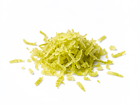Grated lime zest