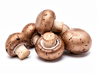 Brown mushrooms