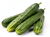 Lightly salted cucumber