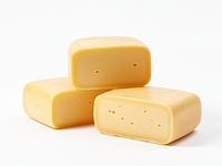 Gouda cheese or Koryciński cheese