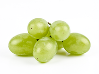 Seedless green grapes