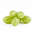 Seedless green grapes