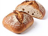 Chleb na zakwasie lub ciabatta