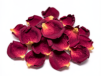 Dried edible rose petals