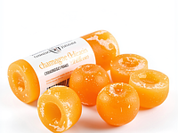 Champagne delicacies with orange flavor