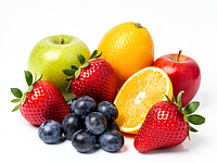 Świeże owoce do podania