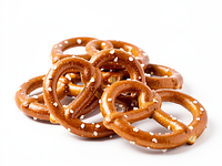 Salted pretzels