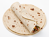Wheat tortilla pancakes