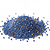 Blue poppy seeds, ground