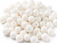 Sugar sprinkles white pearls